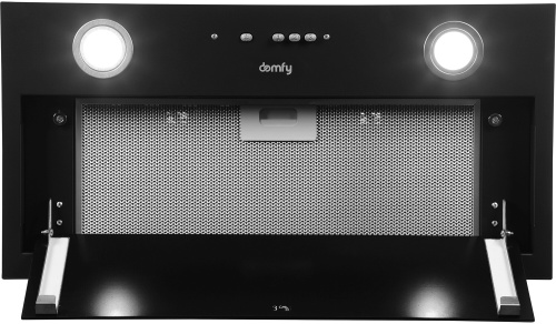 Вытяжка встраиваемая Domfy DM6036BB BG черный фото 4