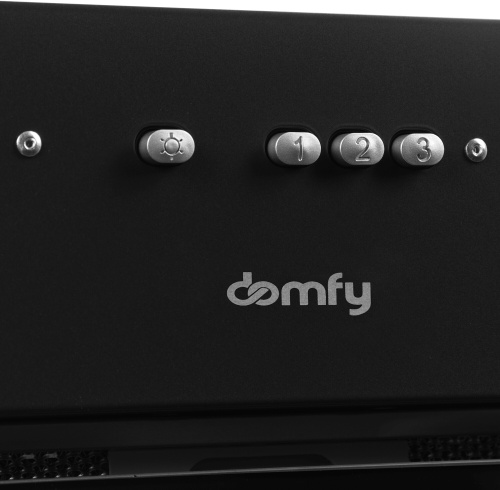 Вытяжка встраиваемая Domfy DM6036BB BG черный фото 6