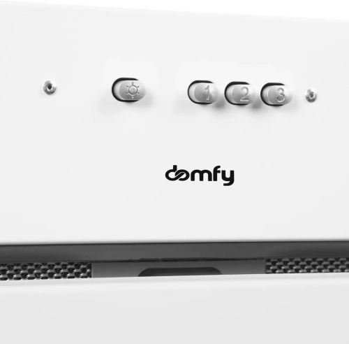 Вытяжка встраиваемая Domfy DM6036BB WG белый фото 5