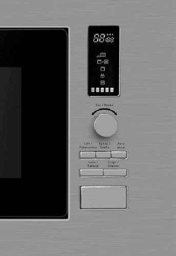 Встраиваемая микроволновая печь Maunfeld JBMO820GS01 фото 3