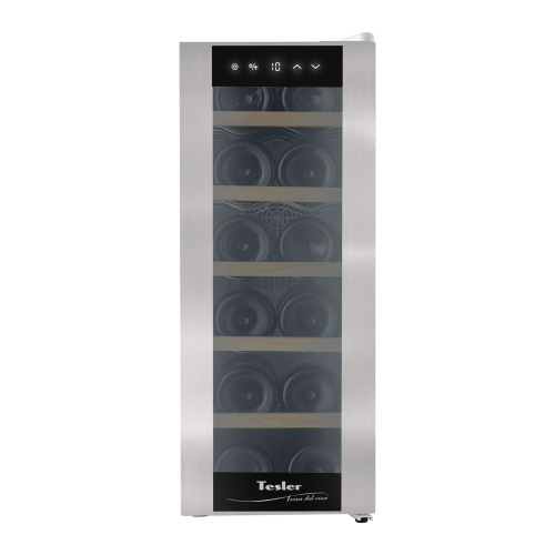 Винный шкаф Tesler WCV-125 silver фото 4