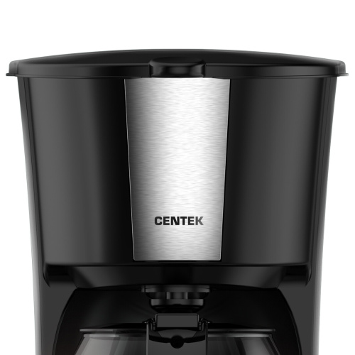 Кофеварка Centek CT-1148 steel/black фото 5