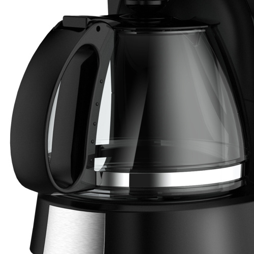 Кофеварка Centek CT-1148 steel/black фото 6