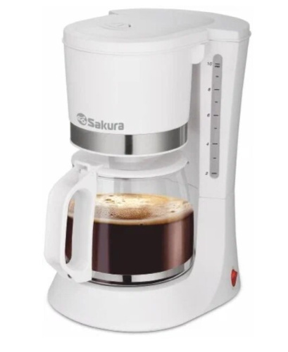 Кофеварка Sakura SA 6117 W фото 2