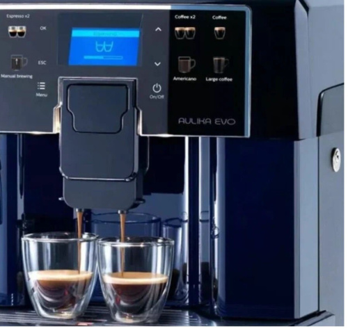 Кофемашина Saeco Aulika EVO Black фото 4
