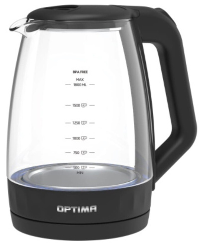 Чайник электрический Optima EK-1823G черный