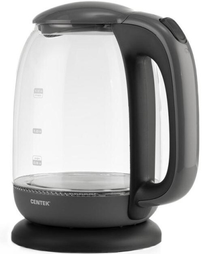 Чайник электрический Centek CT-0034 серый фото 3