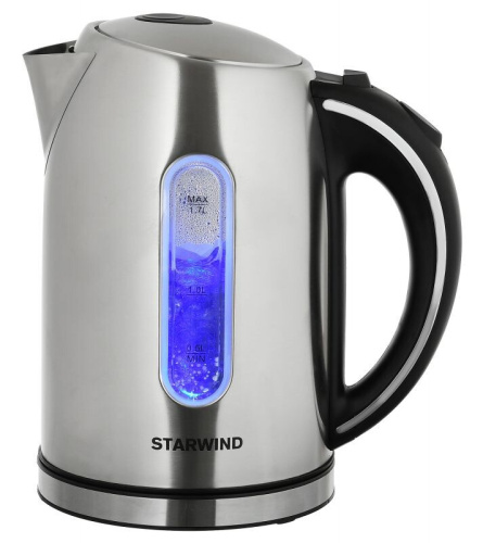 Чайник электрический StarWind SKS4210 серебристый фото 4