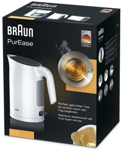 Чайник электрический Braun WK 3110 WH фото 3