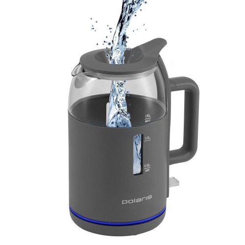 Чайник электрический Polaris PWK 1545CGL графитовый фото 3