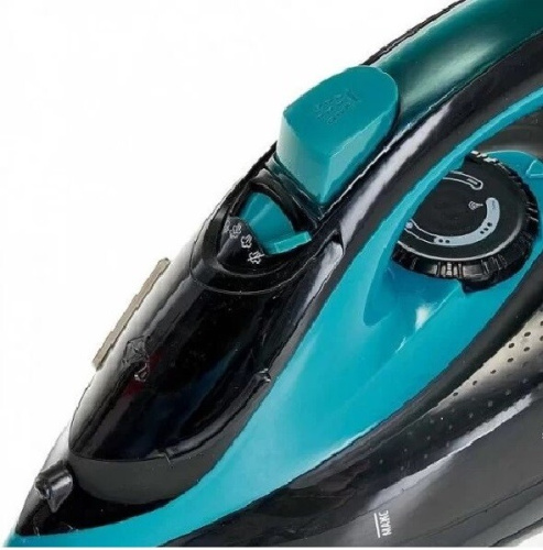Утюг Delta LUX DE-3000 черный/бирюзовый фото 4