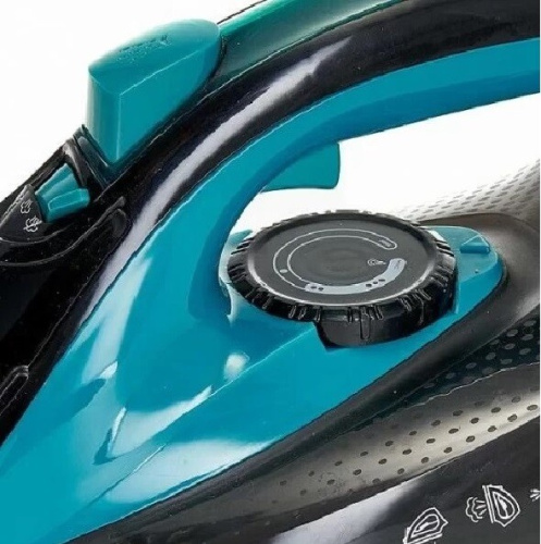 Утюг Delta LUX DE-3000 черный/бирюзовый фото 5
