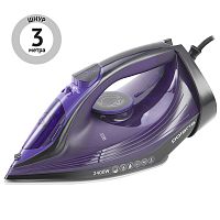 Утюг Polaris PIR 2487AK черный/фиолетовый