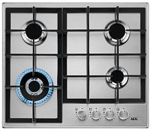 Встраиваемая газовая варочная панель AEG HGB 64420 SM