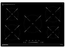 Встраиваемая индукционная варочная панель Meferi MIH755BK Power