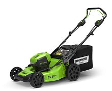 Газонокосилка электрическая GreenWorks GD60LM51SP