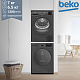 Комплект стиральная и сушильная машина Beko WSPE6H616A + BM3T37220A