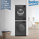 Комплект стиральная и сушильная машина Beko WSPE7H616A + BM3T37220A