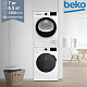 Комплект стиральная и сушильная машина Beko WSPE6H616W + B3T47238