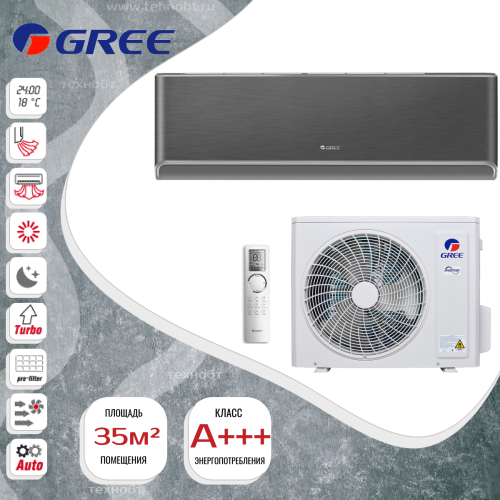 Сплит-система Gree GWH12AVCXD-K6DNA1A black