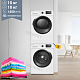 Комплект стиральная и сушильная машина Meferi MFW101415WH ULTRA + MDR1015WH HP ULTRA