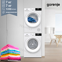 Комплект стиральной и сушильной машины Gorenje 7кг