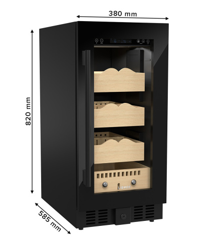 Хьюмидор Libhof BR-300 Black фото 8