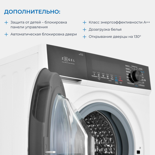 Стиральная машина Zugel ZWF10140I фото 8