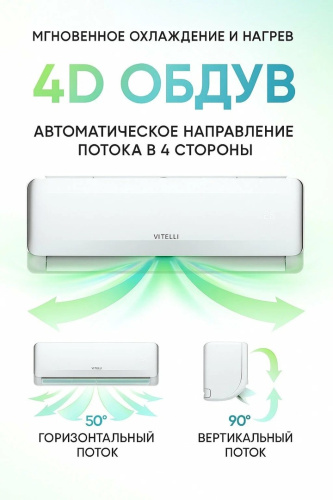 Сплит-система VITELLI Palermo VSL-07I фото 10