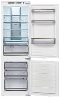 Встраиваемый двухкамерный холодильник Maunfeld MBF177NFWHGR Inverter