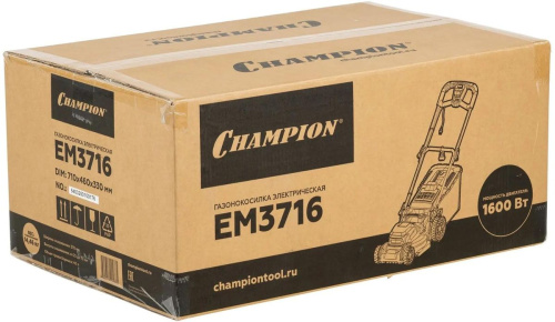 Газонокосилка электрическая Champion EM3716 фото 11