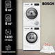 Комплект стиральной и сушильной машины Bosch WAN28201ME + WTN86211ME