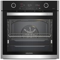 Электрический духовой шкаф Grundig GEBM19400BMPHI нержавеющая сталь