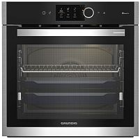 Электрический духовой шкаф Grundig GEBM19600BCHI, нержавеющая сталь/черный