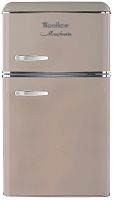 Двухкамерный холодильник Tesler RT-95 SAND GREY