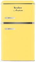 Двухкамерный холодильник Tesler RT-95 YELLOW