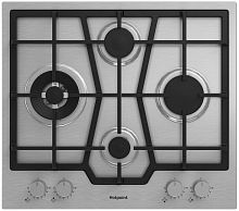 Газовая варочная панель Hotpoint HGMTS 643 W IX