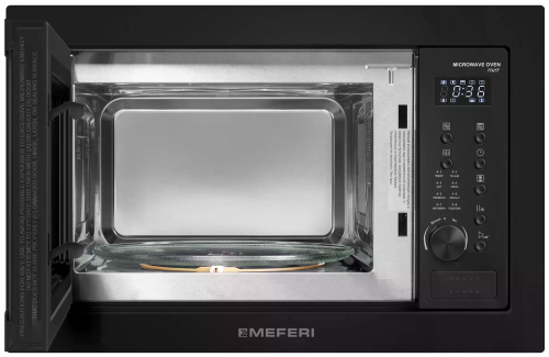 Встраиваемая микроволновая печь Meferi MMO6025BK POWER фото 2