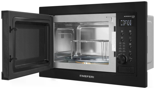 Встраиваемая микроволновая печь Meferi MMO6025BK POWER фото 3