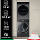 Комплект стиральной и сушильной машины Midea MF210W105WB/T + MD210H100WDB/T