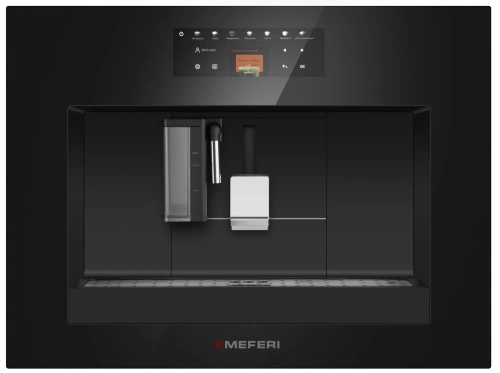 Встраиваемая кофемашина Meferi MCM6010BK COMFORT PLUS
